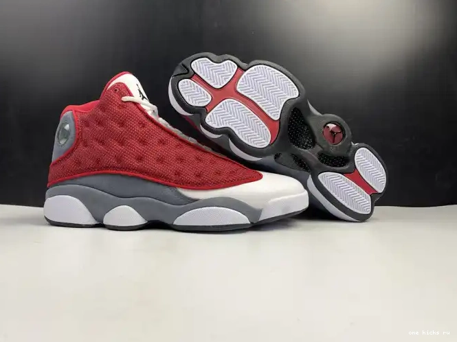 Chep Onekick 13 Flint Gym 414571-600 Air Grey Retro Jordan Red 0516